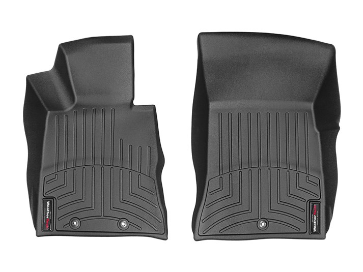 (image for) WeatherTech Genesis Coupe Front Floor Mat Black Set 2013 – 2016